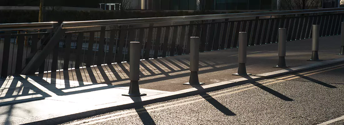 Car Bollard Installation for Parking Lots, Driveways in Coquitlam, BC
