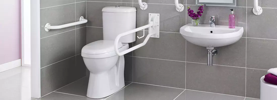 Modern Handicap Bathroom Solutions with Safety Features in Coquitlam, BC